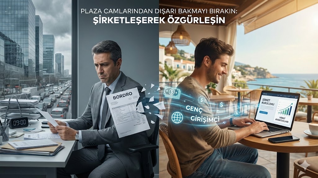Plaza Camlarından Dışarı Bakmayı Bırakın: Bordrolu Hayatın "Konforlu" Tuzağından Şirketleşerek Nasıl Kurtulursunuz?